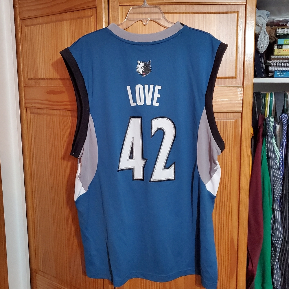 Kevin Love Timberwolves Retro NBA Jersey